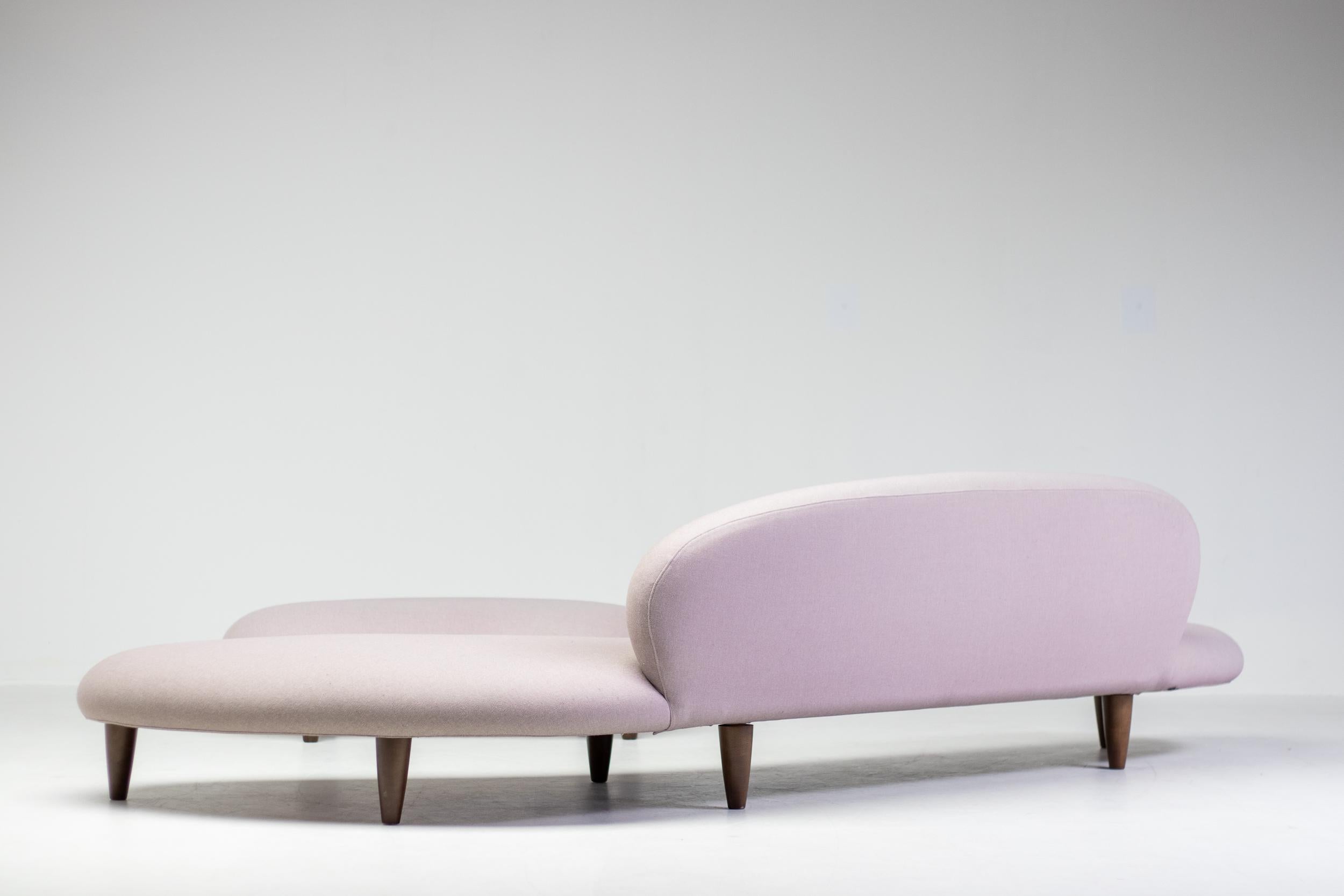 Freeform Sofa and Ottoman by Isamu Noguchi 1