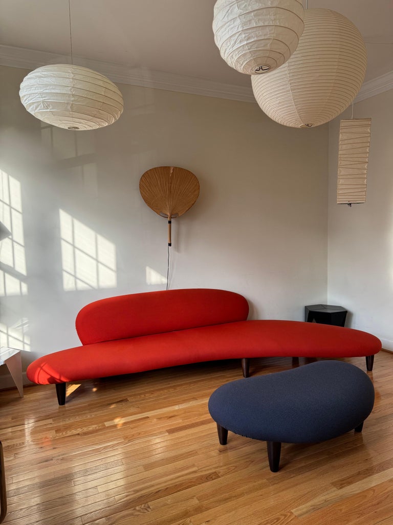 Freeform Sofa and Ottoman by Isamu Noguchi for Vitra Design Museum