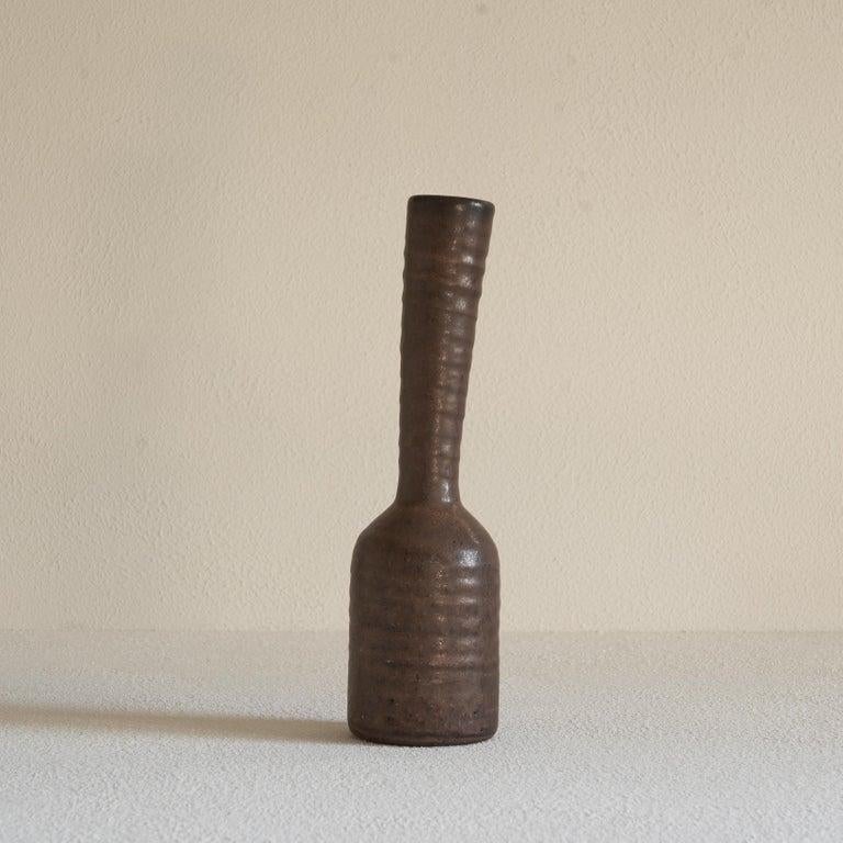 Mid-Century moderno Vaso in ceramica Freeform Studio Pottery, anni '60 in vendita