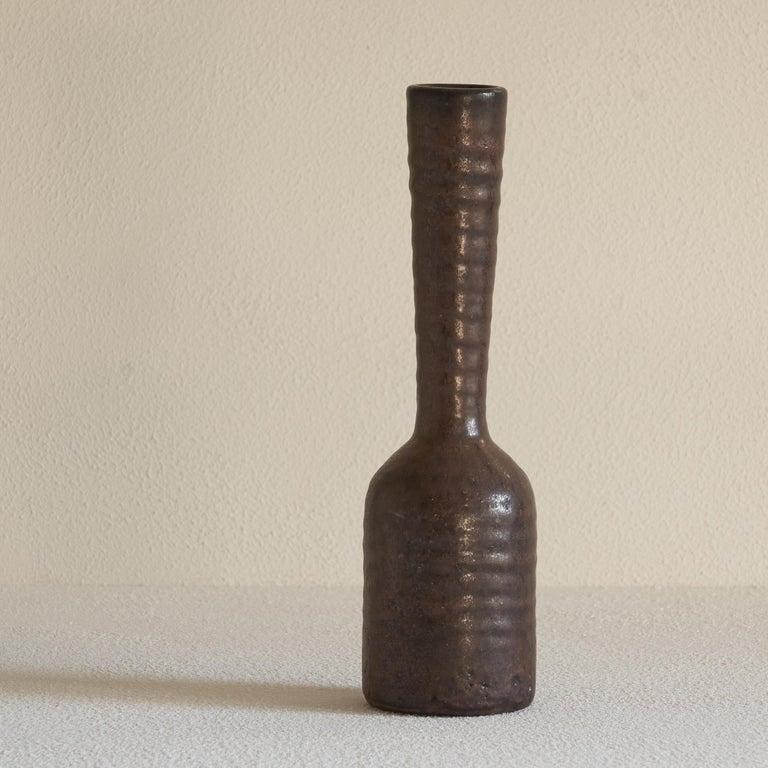 Sconosciuto Vaso in ceramica Freeform Studio Pottery, anni '60 in vendita