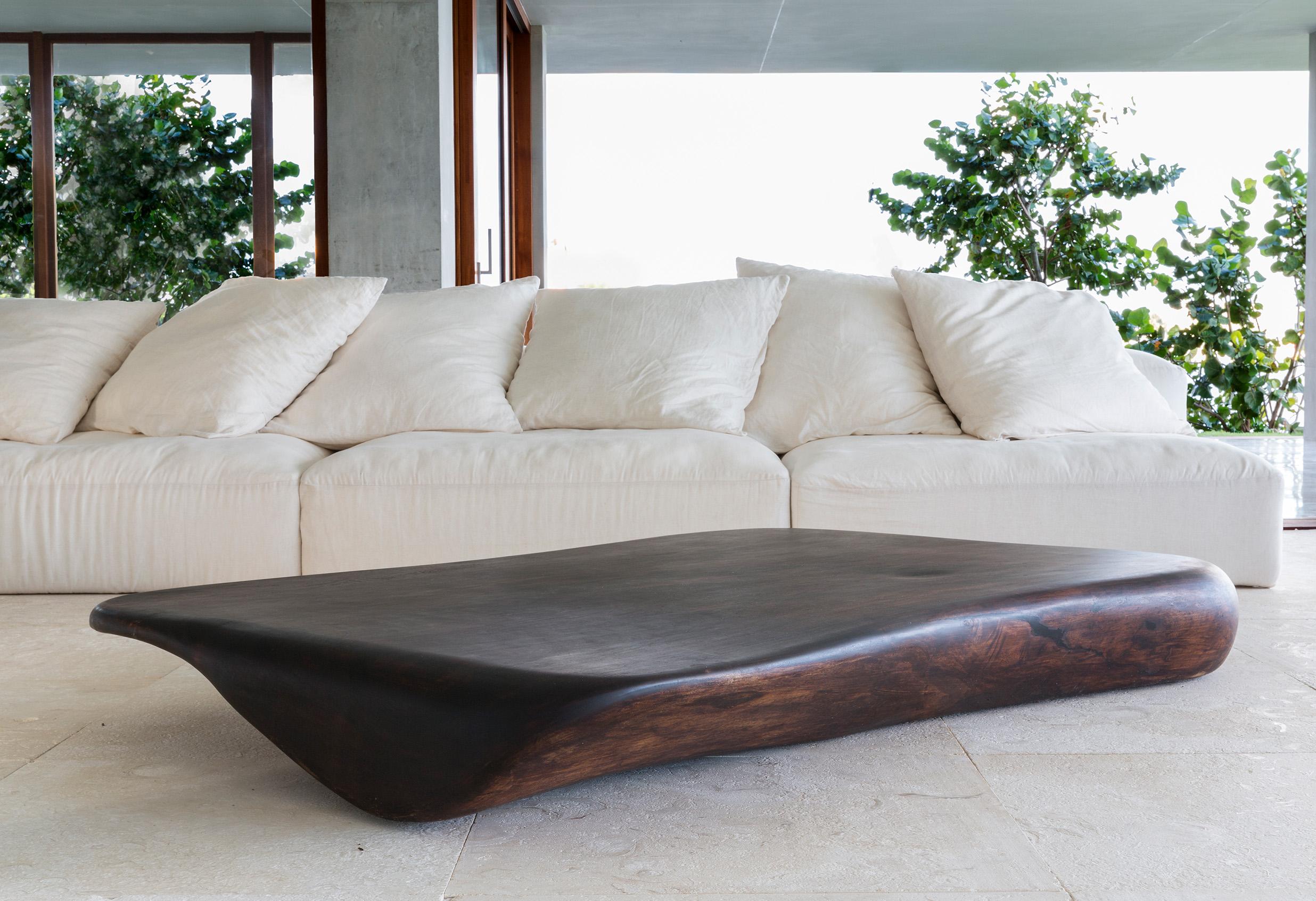 Balinese Freeform Wood Coffee Table by CEU Studio, Represented by Tuleste Factory For Sale