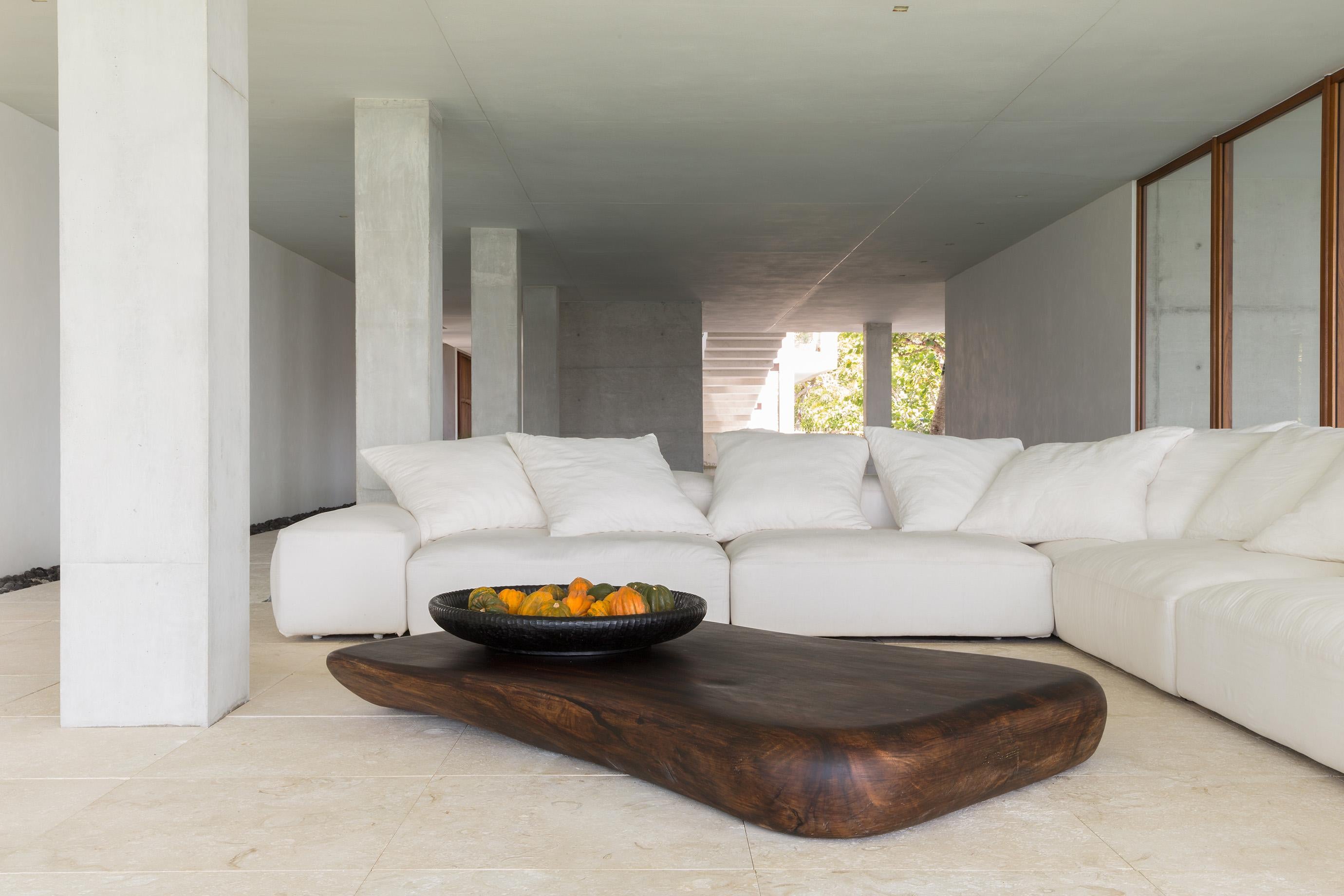 Contemporary Freeform Wood Coffee Table by CEU Studio, Represented by Tuleste Factory For Sale