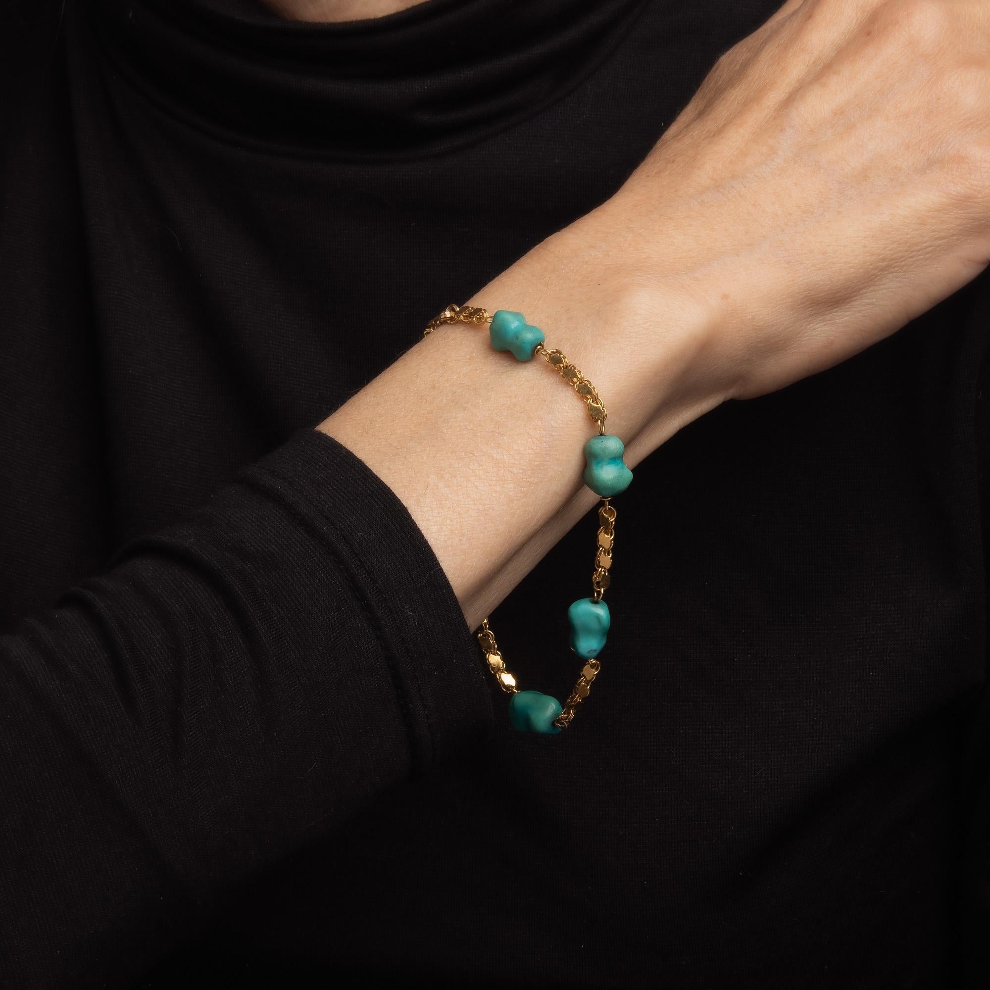 antique turquoise bracelet
