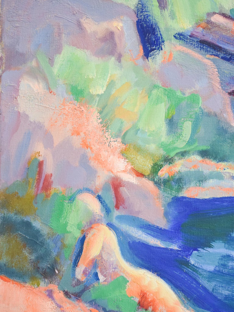 freek-van-den-berg-nude-portrait-in-nature-oil-paint-on-canvas