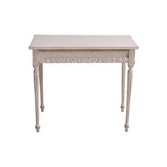 Antique Freestanding 19th Century Swedish Console Table