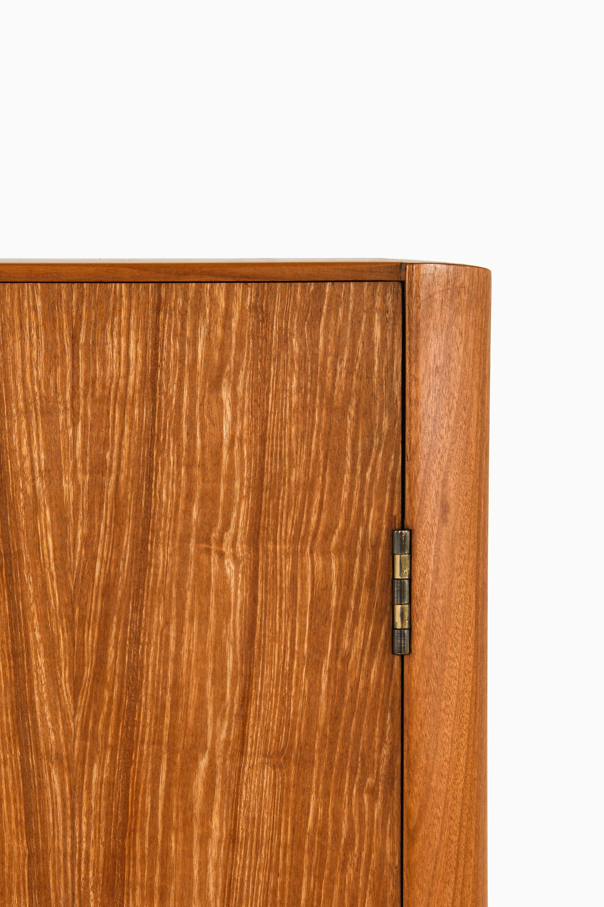 Freestanding Cabinet in Teak by Carl-Axel Acking, 1940s For Sale 1