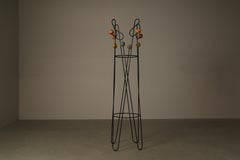 Porte-manteaux et porte-chapeaux sur pied, dans le style de Roger Féraud