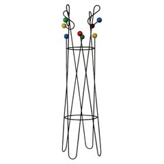 Porte-manteaux et porte-chapeaux sur pied, dans le style de Roger Féraud