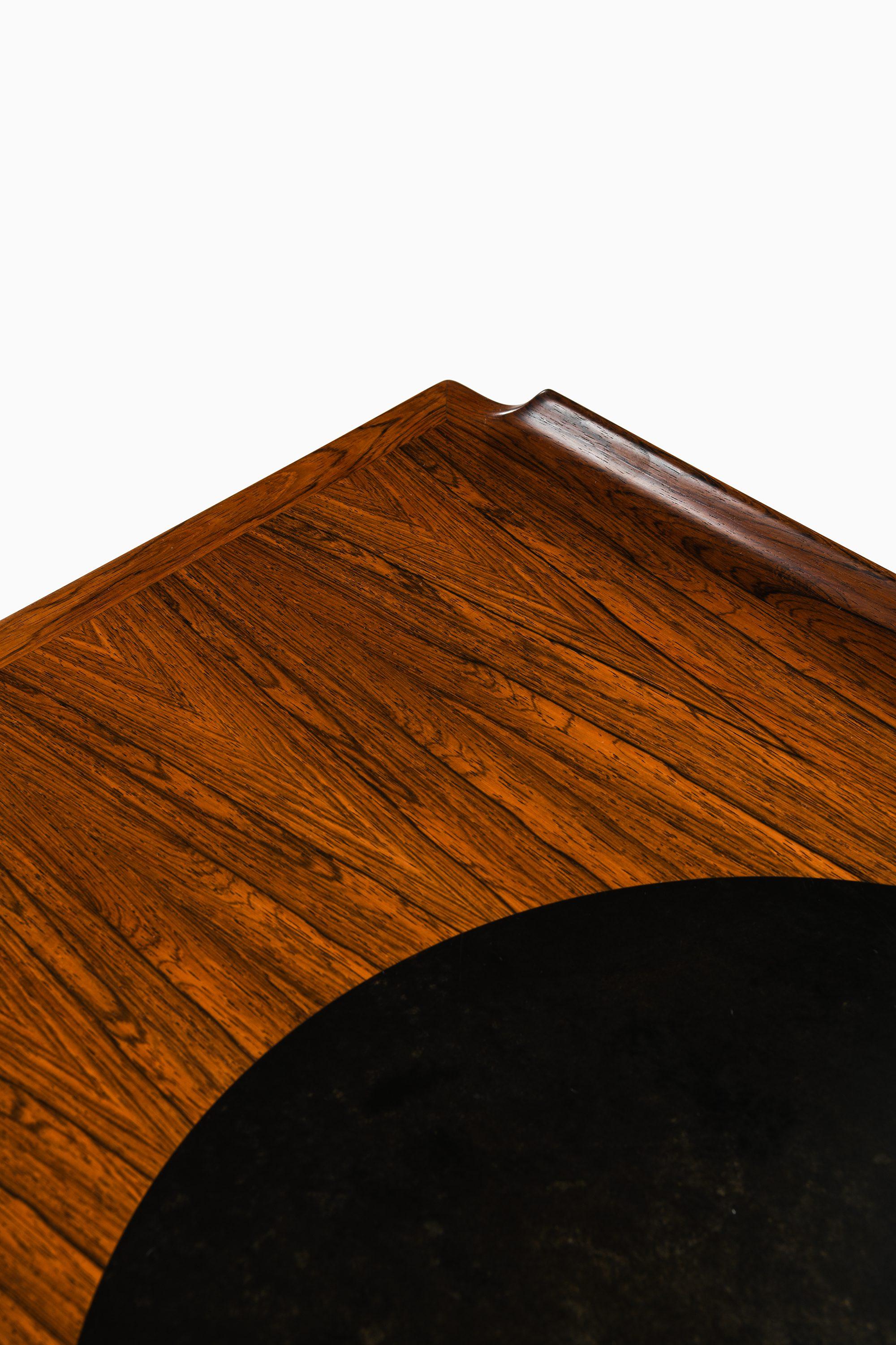 Palissandro Tavolo consolle indipendente in legno di palissandro e formica di Arne Vodder, anni '60 in vendita