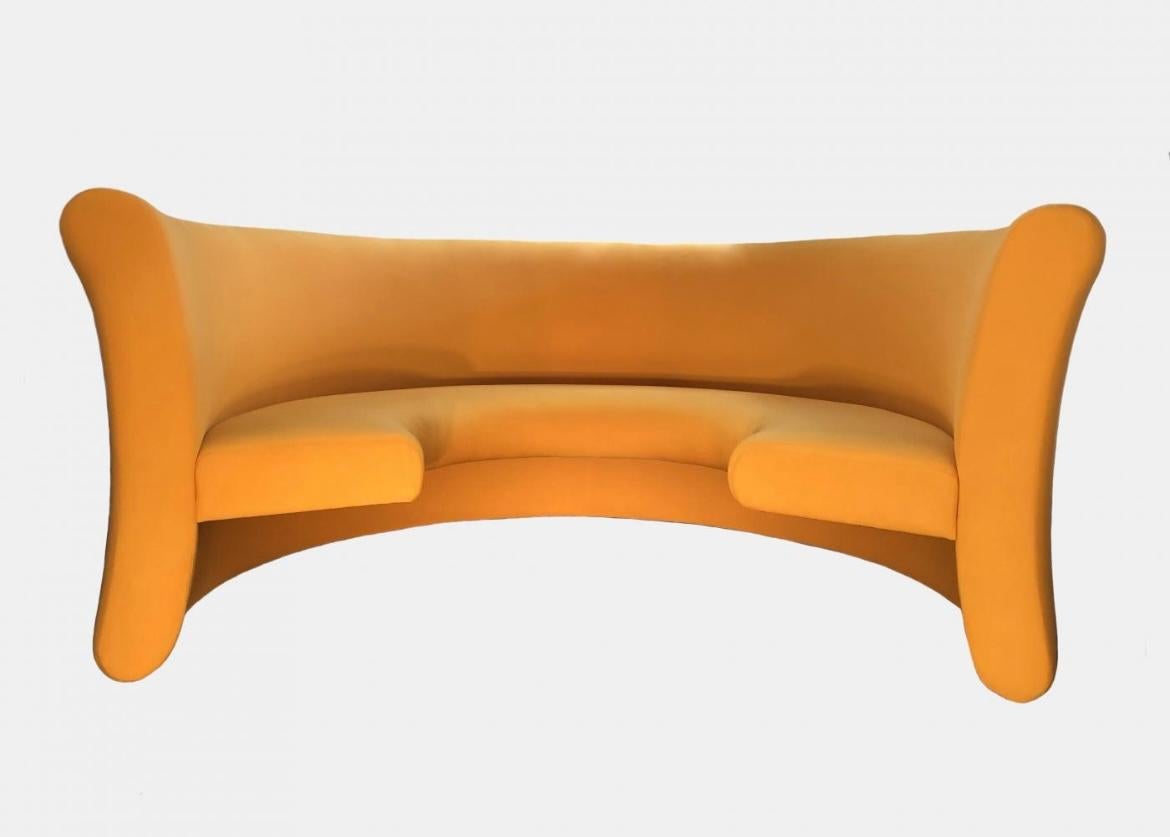 Fine XX secolo Banquette autoportante, Demi-Lune 