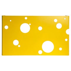 Freestanding Reception Desk - Consierge Table in Bright Yellow by Spinzi Milano