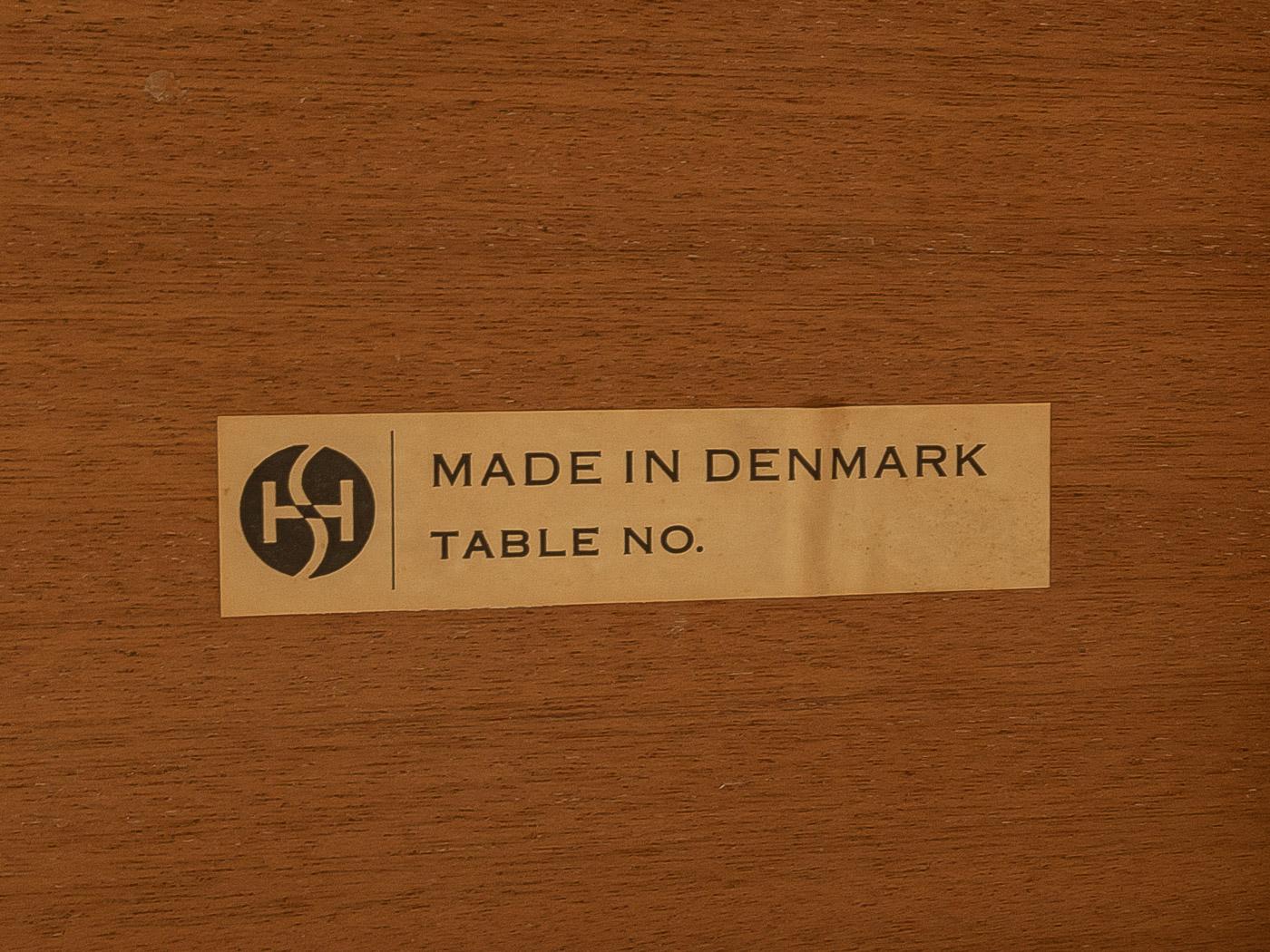 Freestanding Desk from the 1960s by Arne Vodder for H. Sigh, Made in Denmark 2