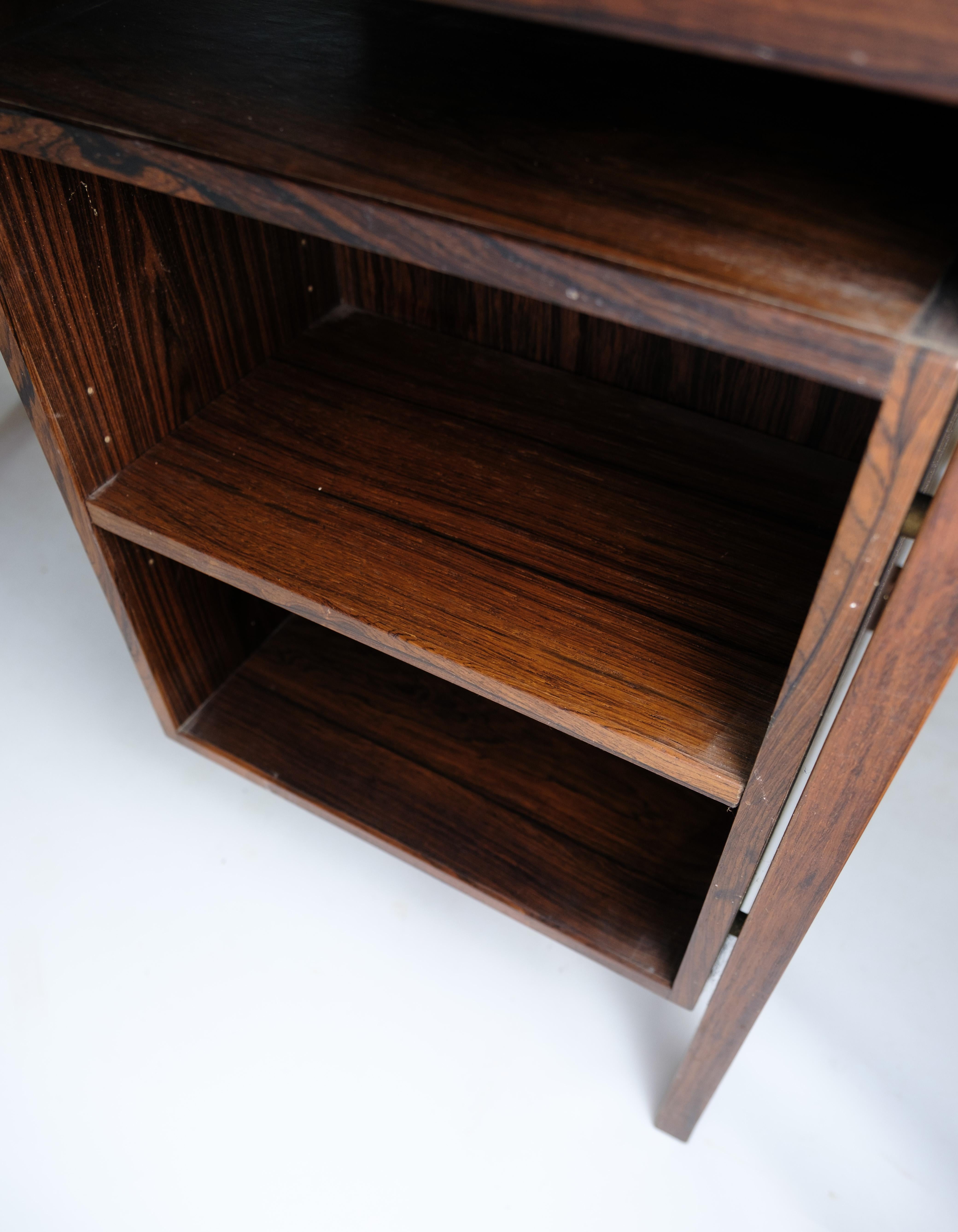 Freestanding Desk Of Danish Design In Rosewood By Bjerringbro Furniture For Sale 5