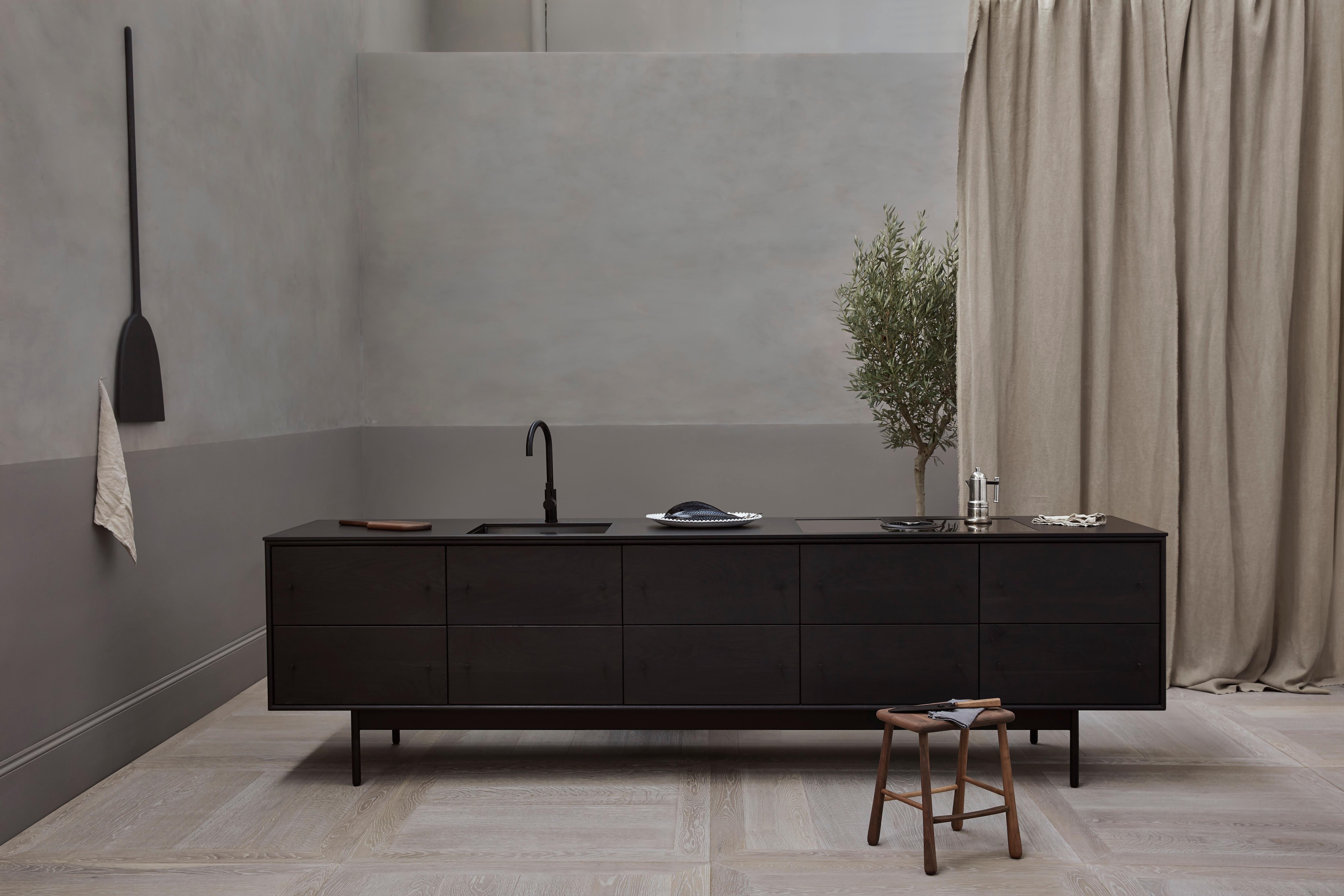freestanding sink kitchen