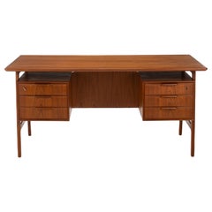 Scrivania indipendente Model 75 di Omann Jun, Danimarca, 1960