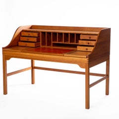 Freestanding Oregon Pine Desk by Andreas Hansen, Denmark