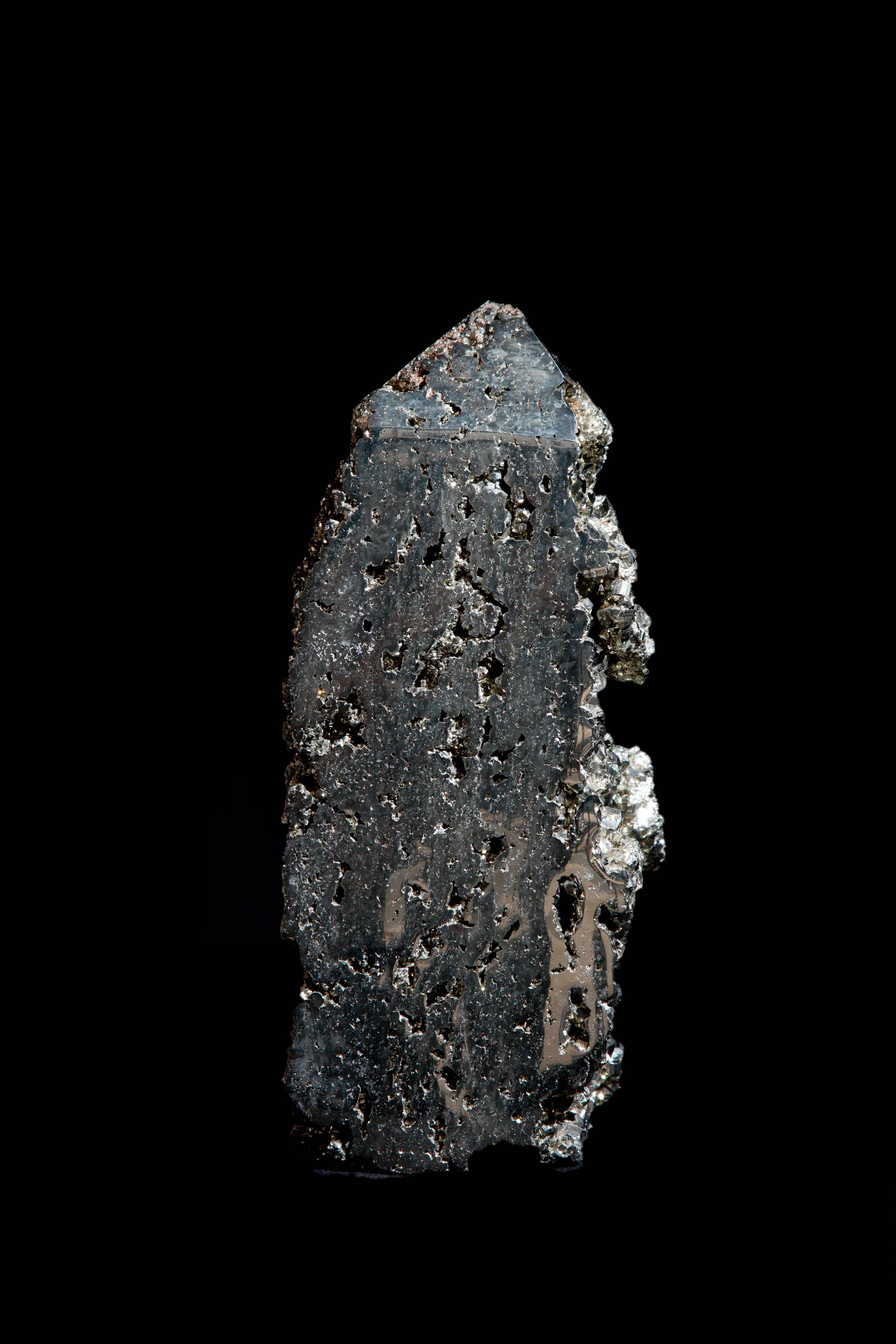 18th Century and Earlier Freestanding Pyrite Mineral, Peru.