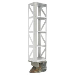 Freestanding Shelf, 'Foreign Bodies LP-35A (aluminium) - by Collin Velkoff'