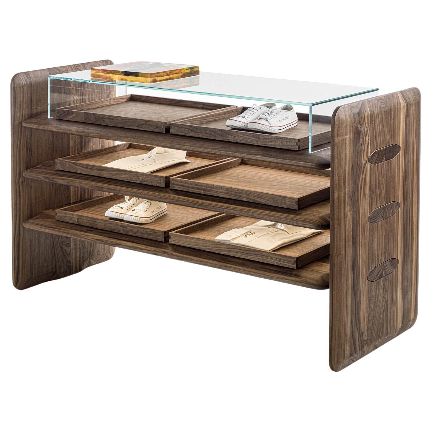 Freestanding Storage Element / Display Cabinet Riva 1920 INCASTRO ISOLA