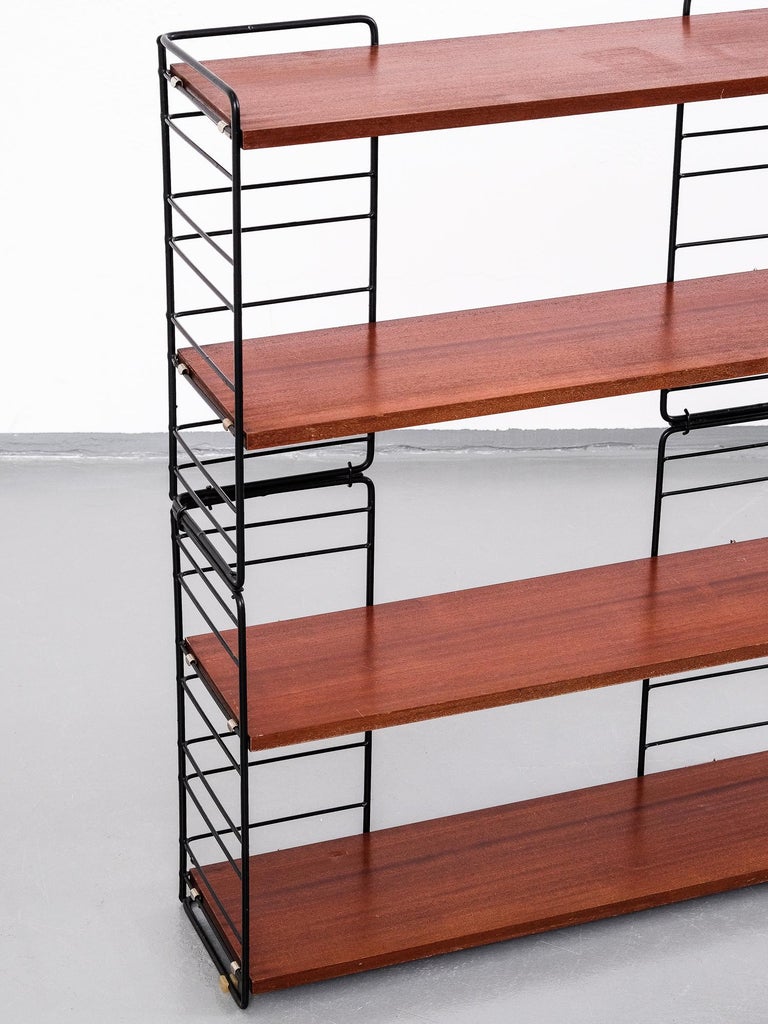 Freestanding String Shelving System by Nisse Strinning, 1960s at