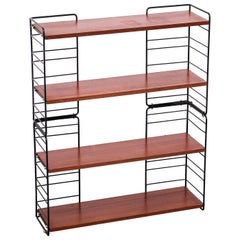 Vintage Freestanding String Shelving System by Nisse Strinning, 1960s