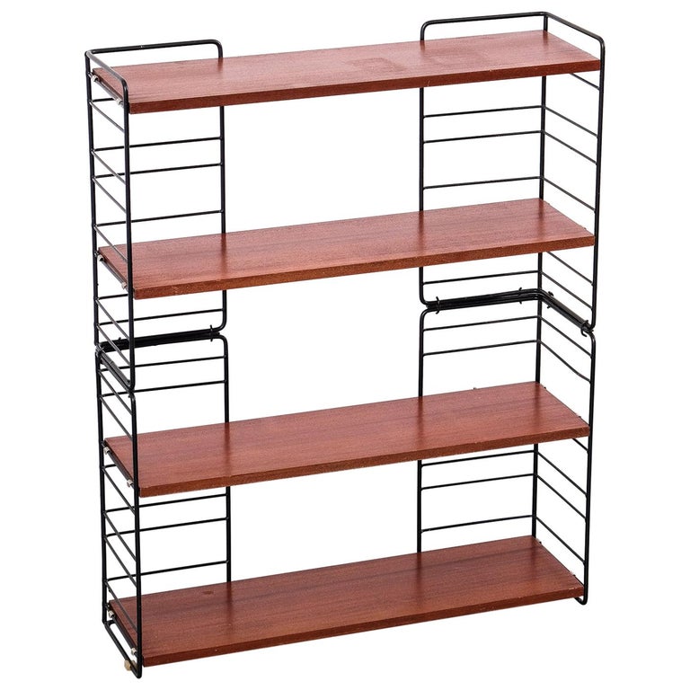 Freestanding String Shelving System by Nisse Strinning, 1960s at