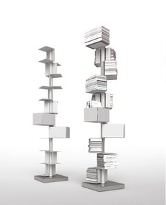 Freestanding Swivel Bookcase / Freestanding Bookshelf Minotti Italia Cleopatra