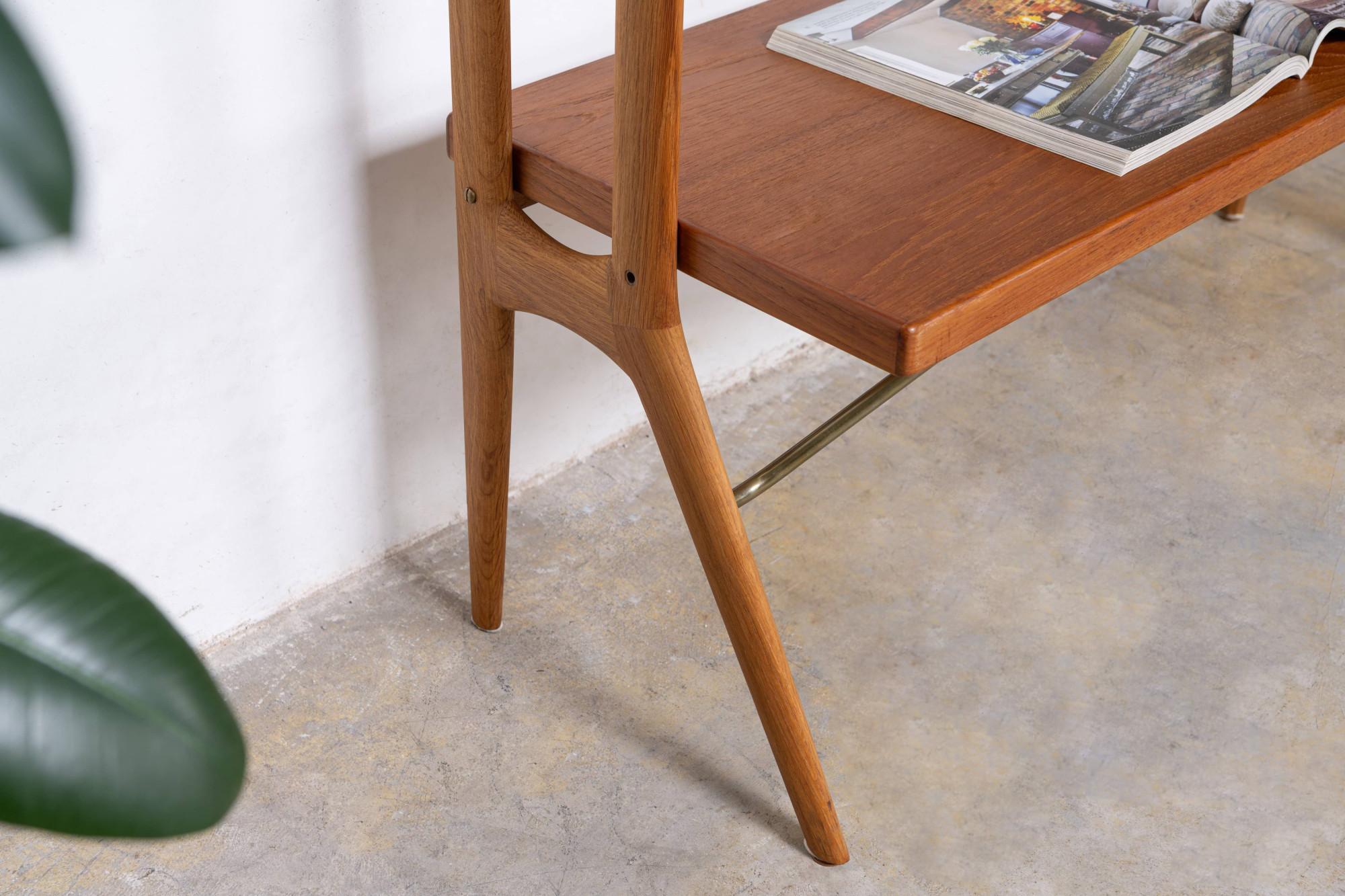 Wood Freestanding vintage bookcase by Kurt Østervig for KP Møbler, Denmark 1960s