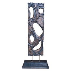 Freestanding Walnut Sculpture by George Mullen