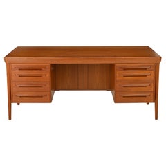 Freestanding Writing Desk by Ib Kofod Larsen for Faarup Møbelfabrik