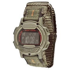 Freestyle Endurance Predator Green Nylon Plastic Quartz Digital Watch FS84997