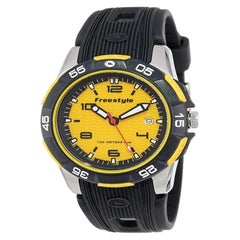 Freestyle Kampus Plastic Steel Yellow Dial Quartz Men’s Watch FS80937