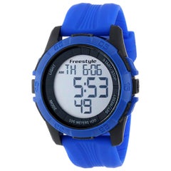 Freestyle Kampus XL Plastic Blue Rubber Digital Quartz Unisex Watch 101984