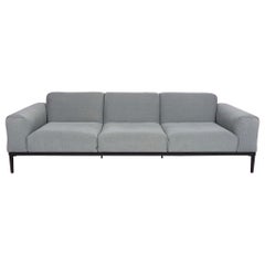 Freestyle Rolf Benz 166 Fabric Sofa Green Gray green Three-Seat Couch
