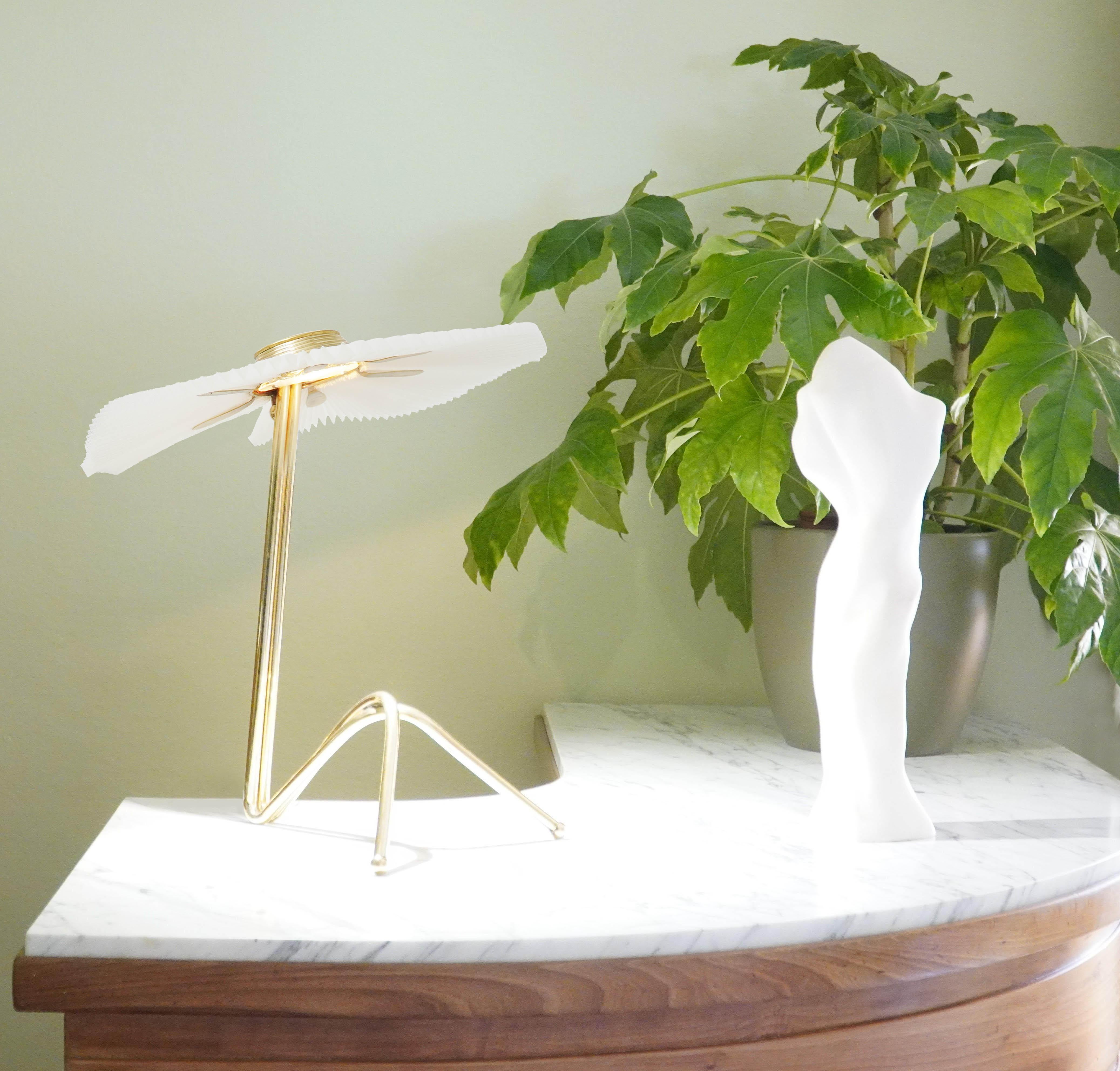 Lampada da tavolo scultura 