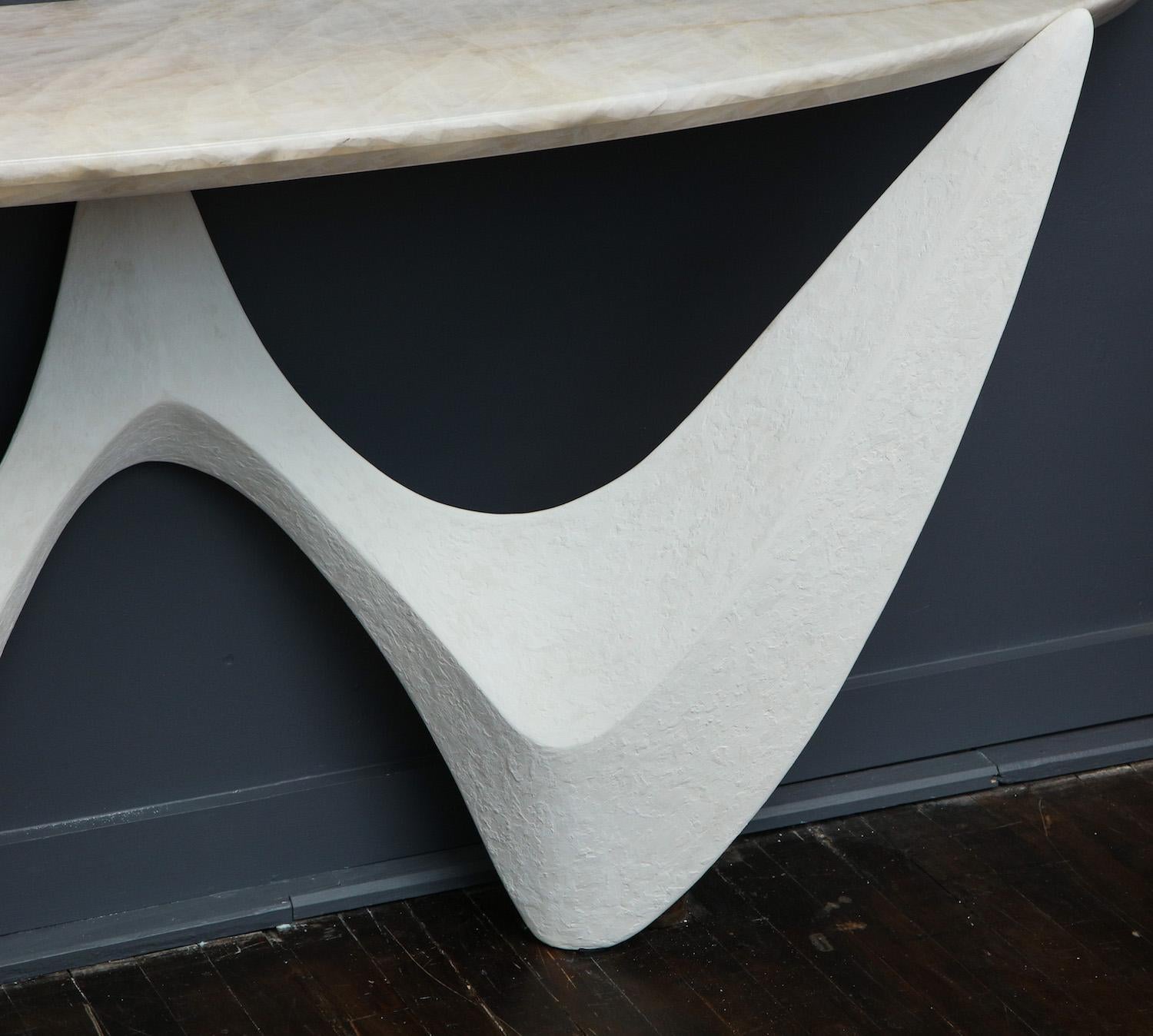 Hand-Crafted “Fregate” Wall Console by Alexandre Logé For Sale