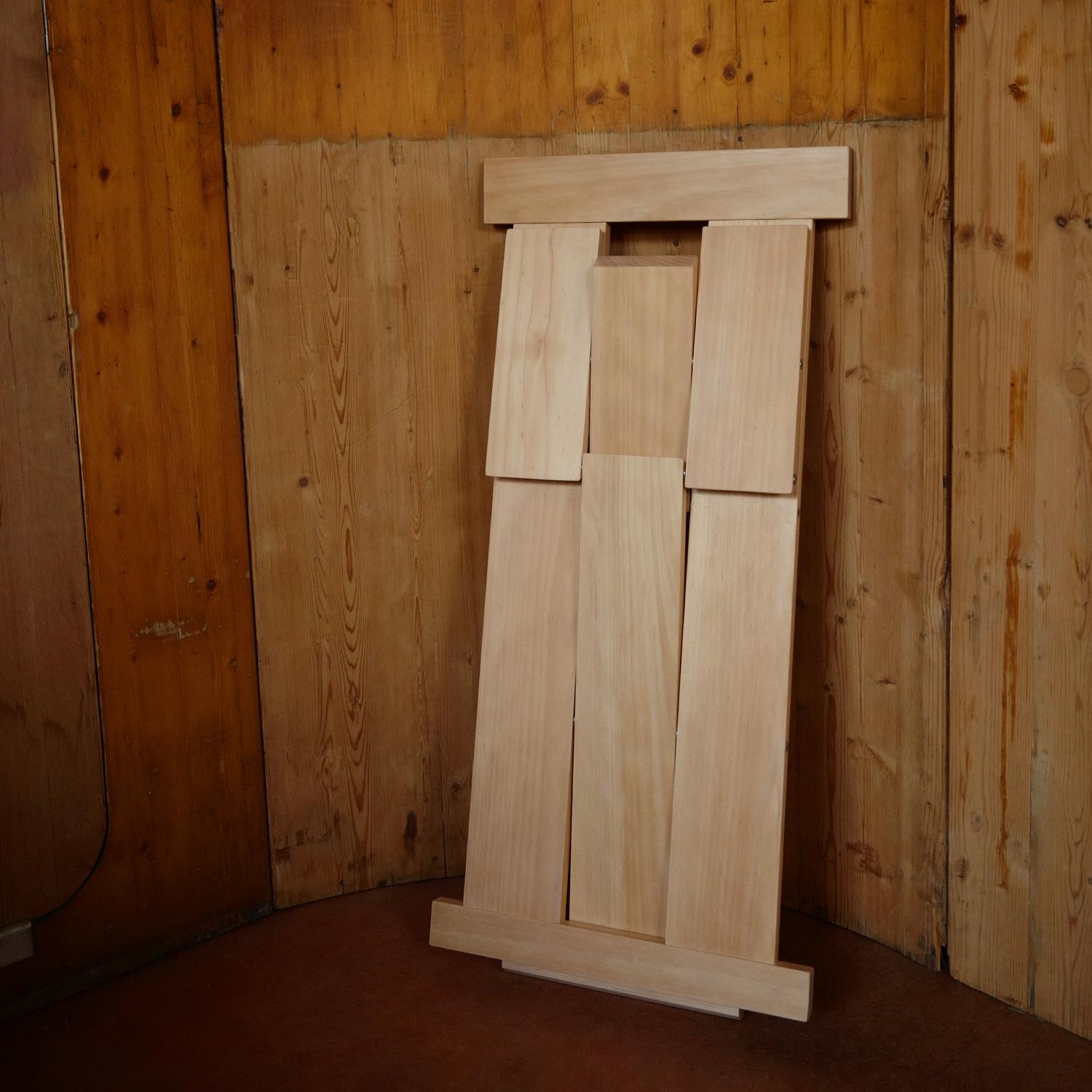 Wood Frei Egídio Chair by Lina Bo Bardi , 2022, Marcenaria Baraúna For Sale