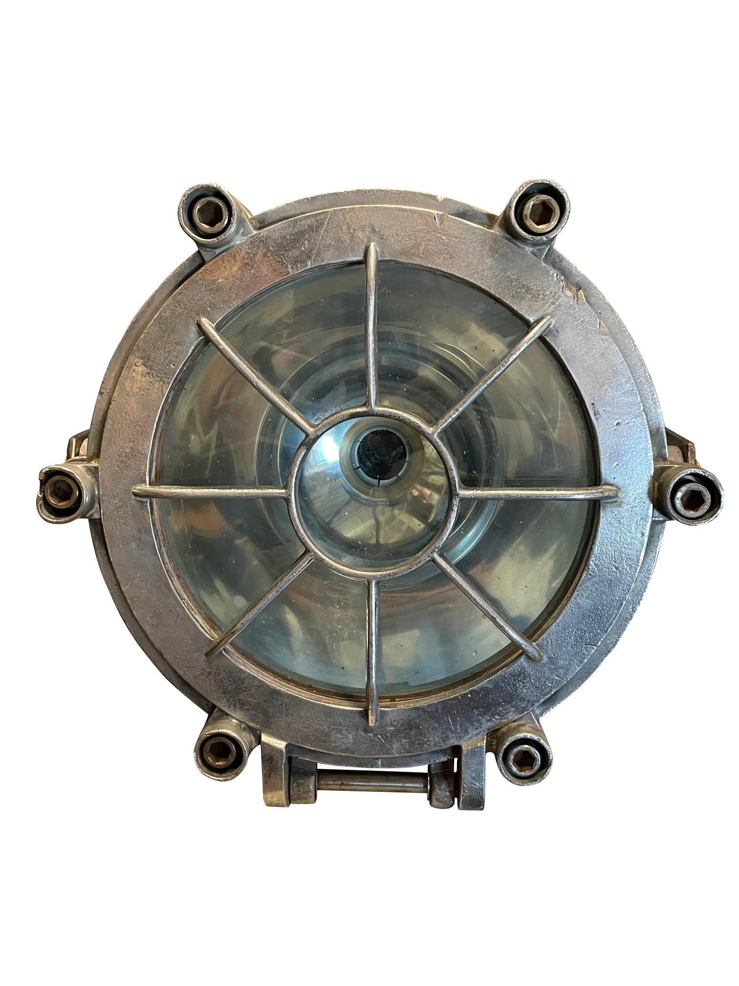 English Freighter Ship Light, England, 1930s For Sale