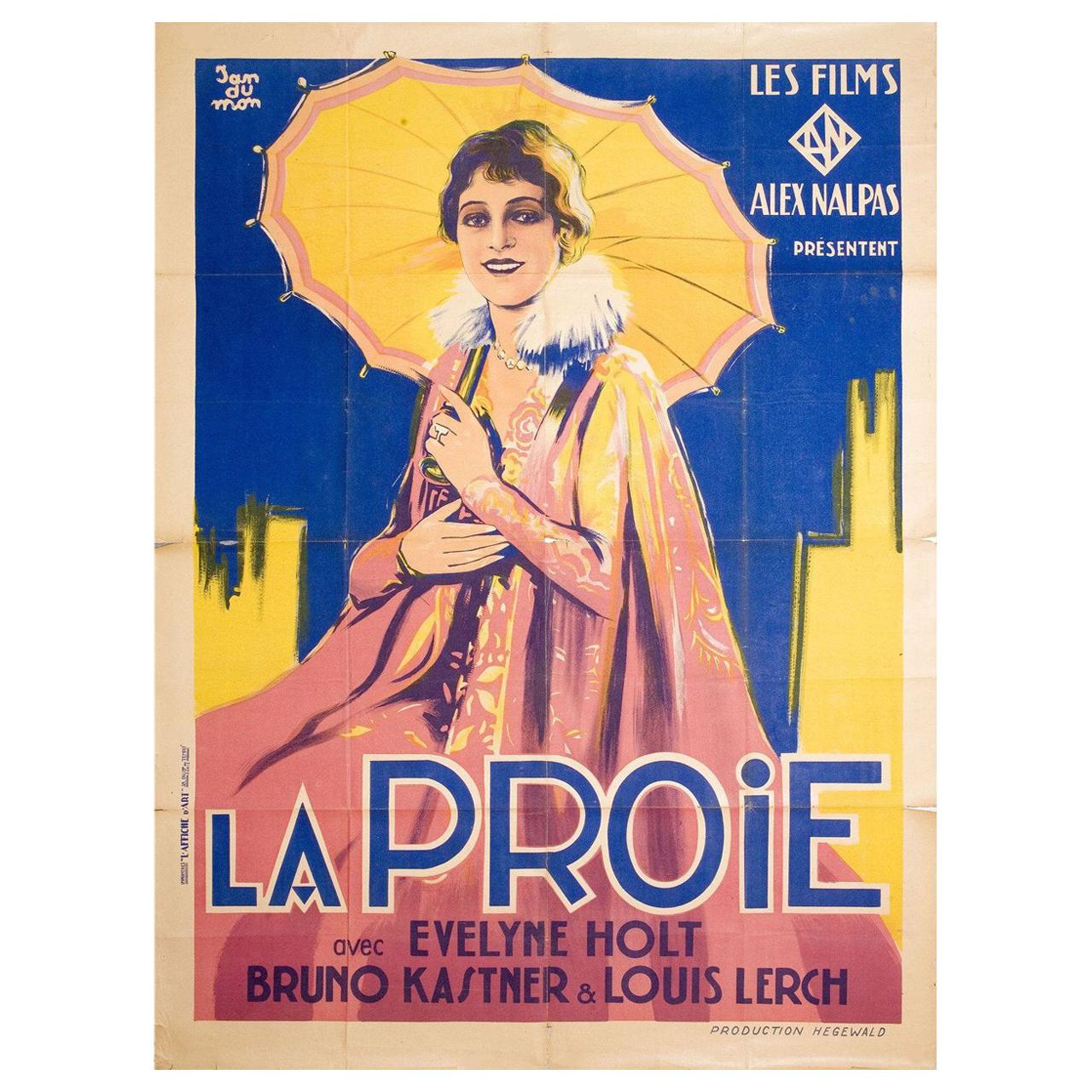 "Freiwild" 1928 French Grande Film Poster
