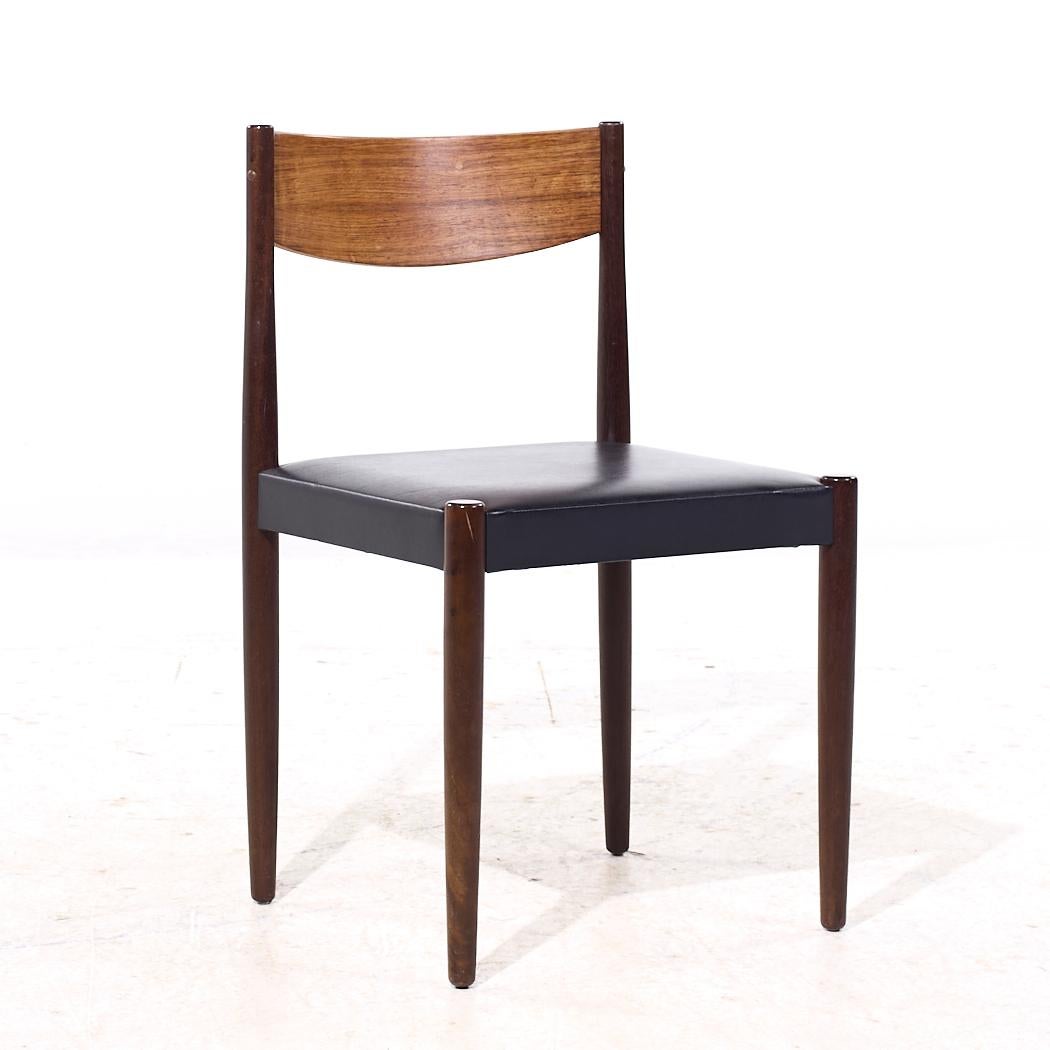 Danois Chaises de salle à manger en palissandre du milieu du siècle de Rojle Frem - Paire en vente