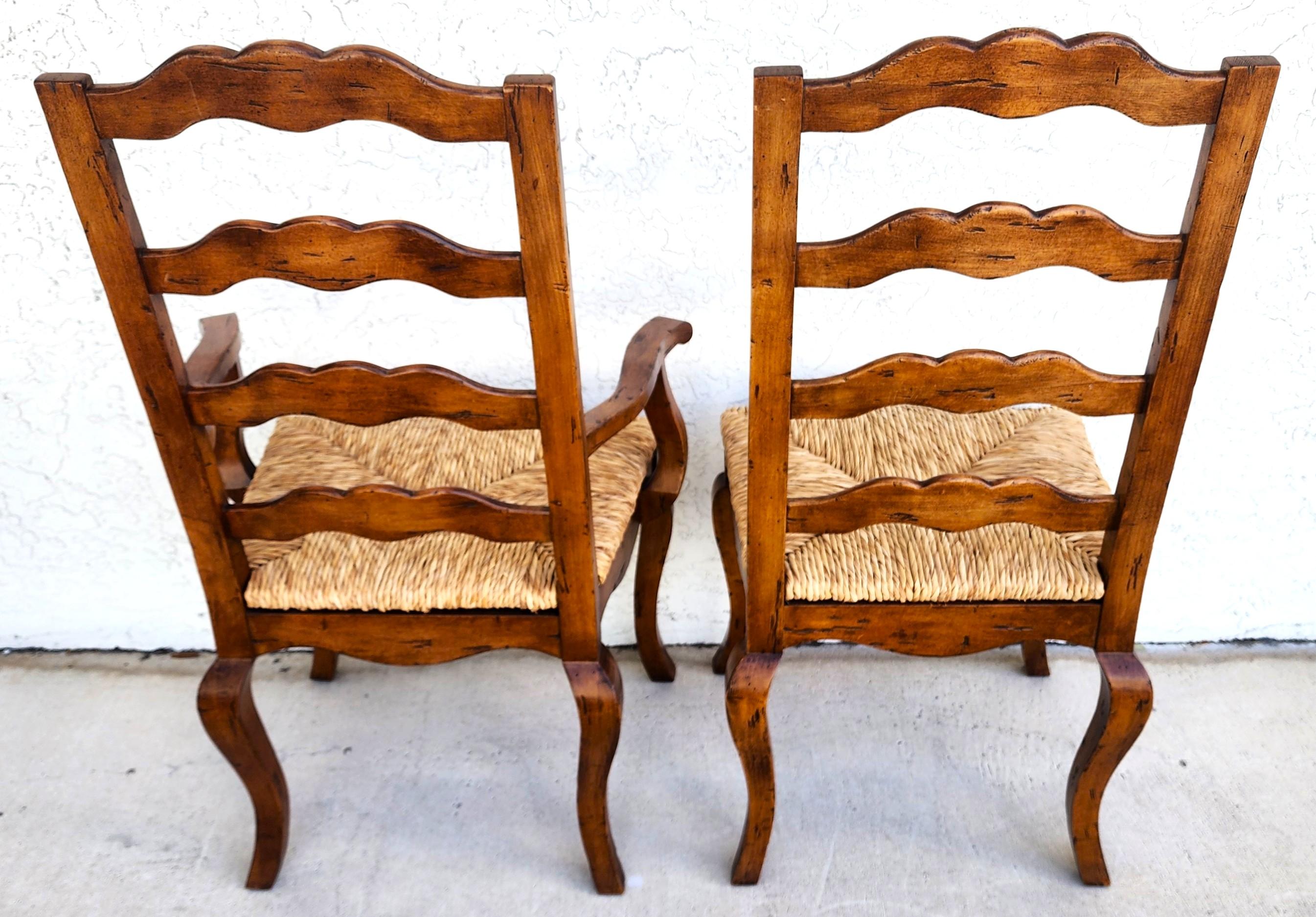 Fremarc Designs French Country Dining Table & 6 Chairs (Expandable) in vendita 10