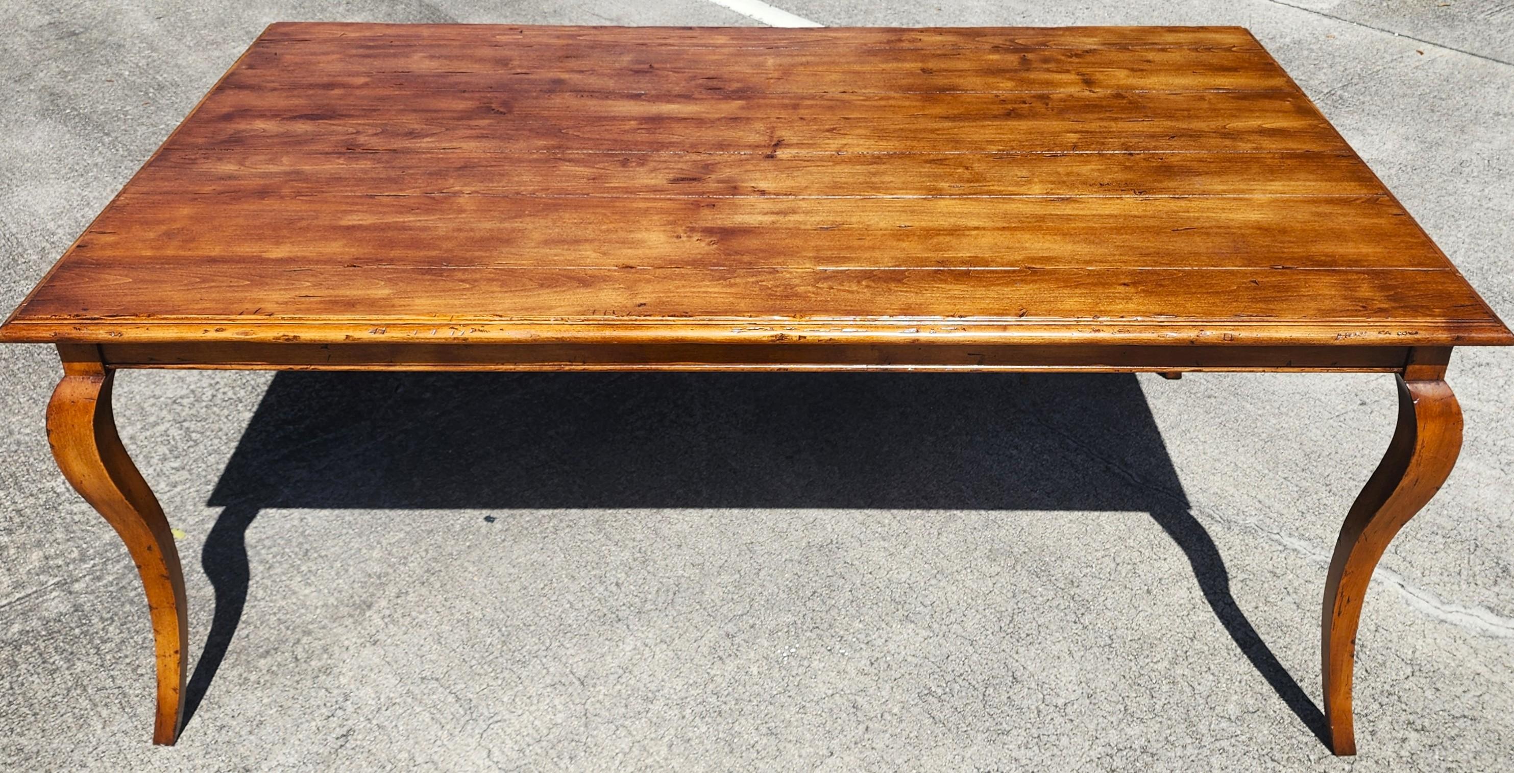 Fine XX secolo Fremarc Designs French Country Dining Table (Extendable) in vendita