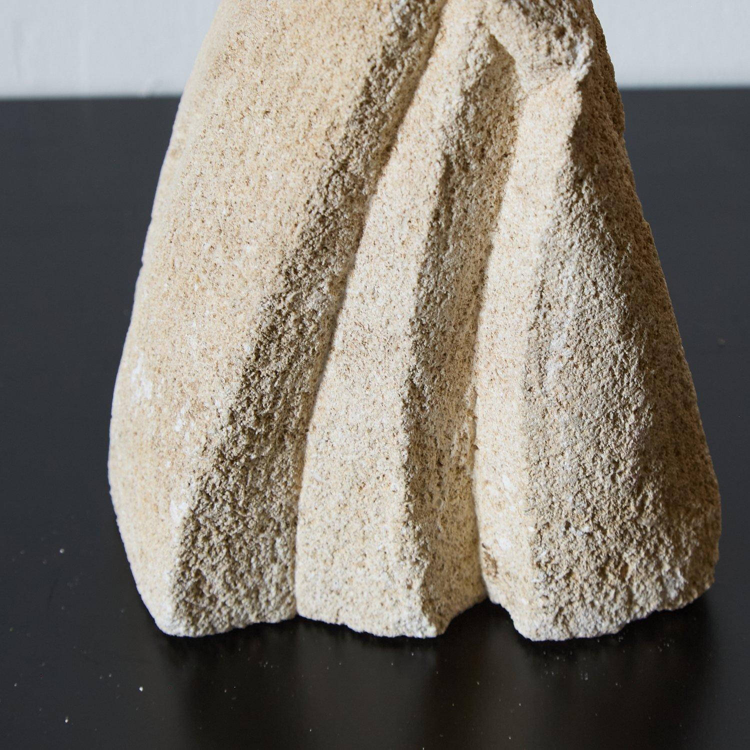 French Stone Carved Figure reminiscent of Lynn Chadwick’s, France circa 1960s For Sale 7