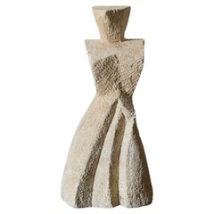 French Stone Carved Figure reminiscent of Lynn Chadwick’s, France circa 1960s