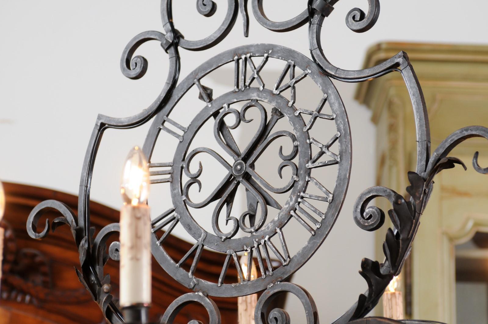 chandelier clock