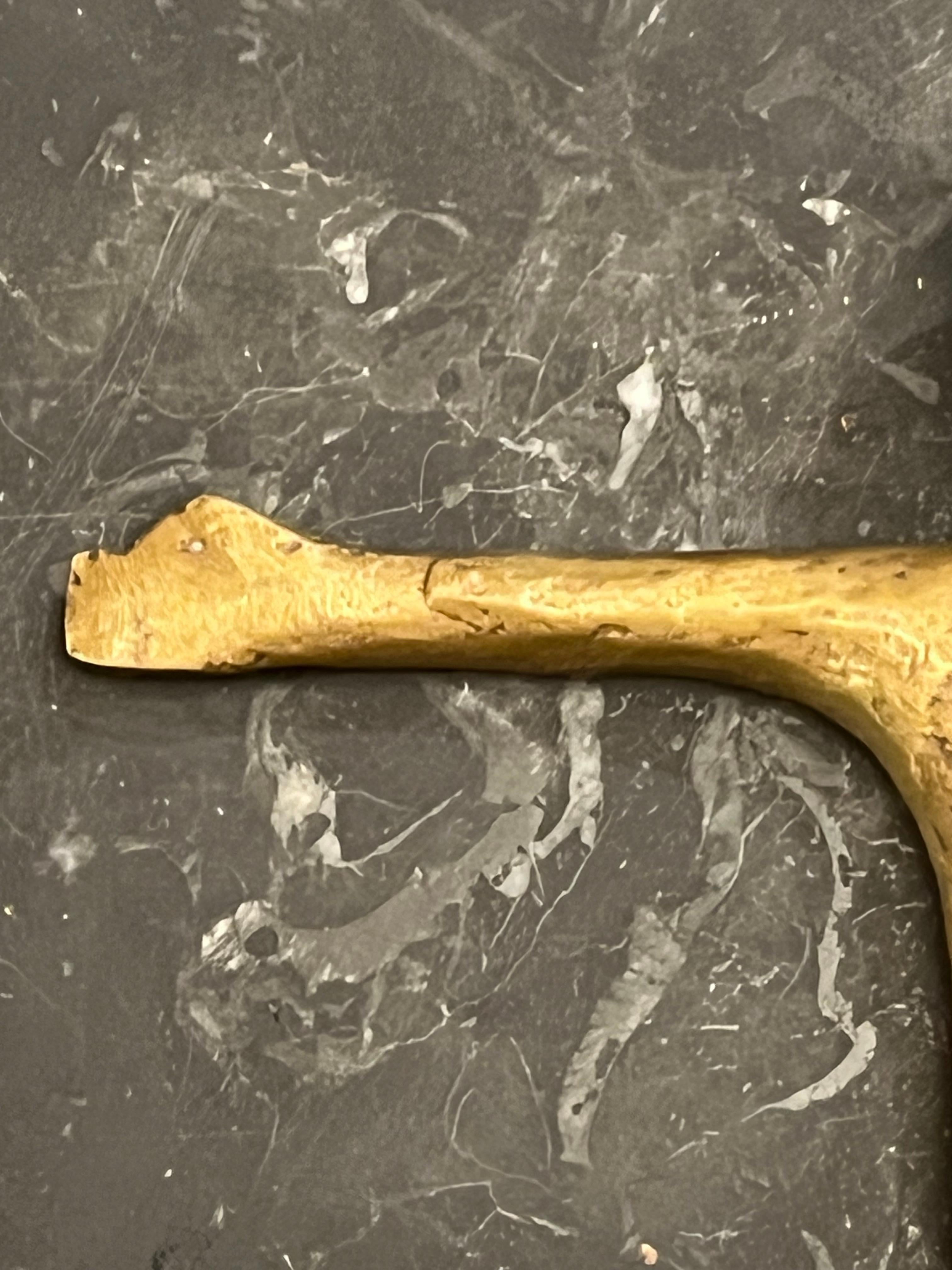 French 12th - 14th Century Bronze Corpus Christi Crucifix In Good Condition In Vero Beach, FL