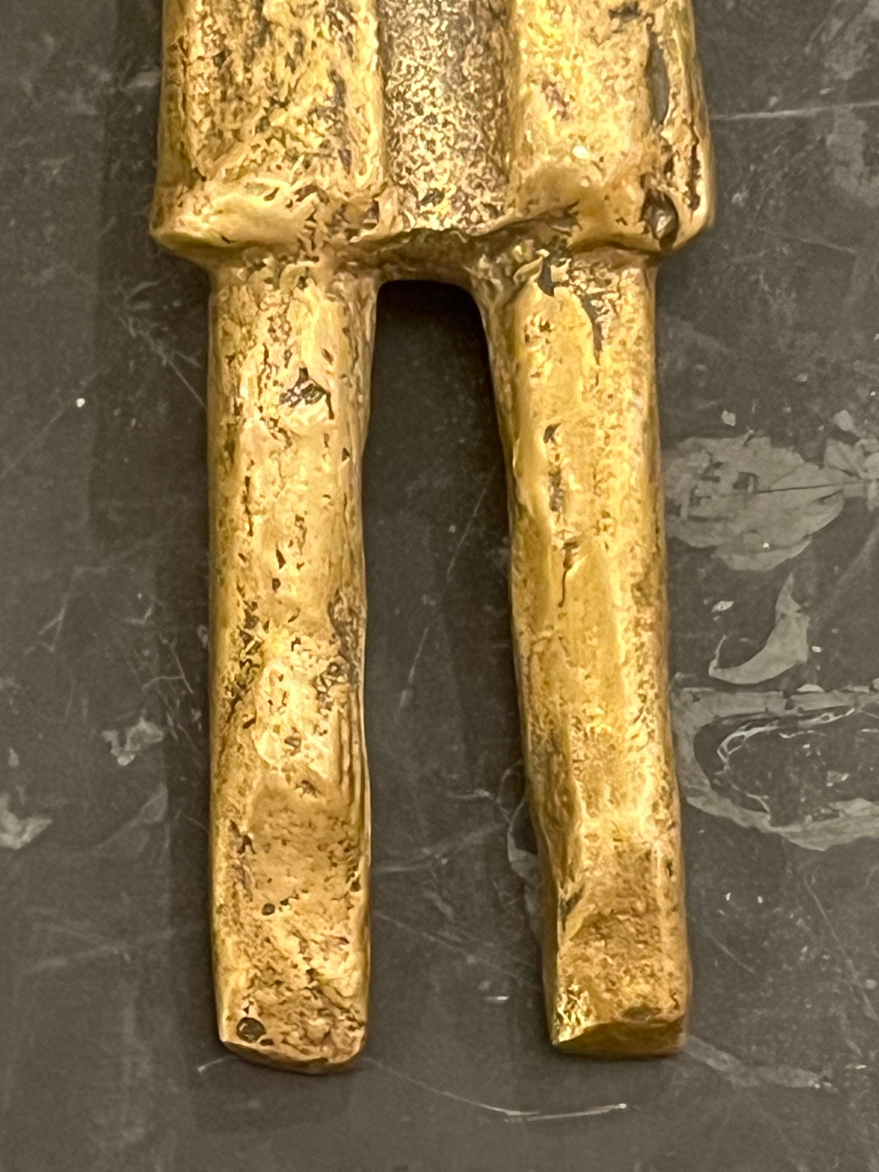French 12th - 14th Century Bronze Corpus Christi Crucifix 3