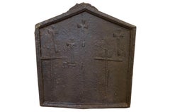 French 15th Century Fireback