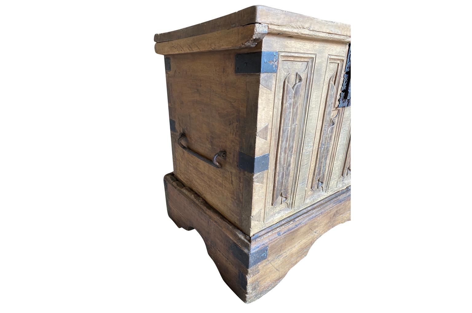 French 16th Century Coffre, Trunk For Sale 1