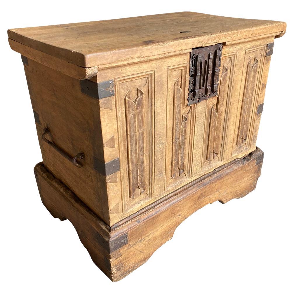 French 16th Century Coffre, Trunk For Sale